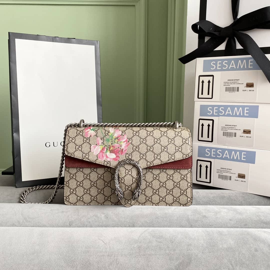 Gvc*1 Dionysus Dupe GG Svp*me Dionysus Chain Replica Shoulder Bag Brown 400249