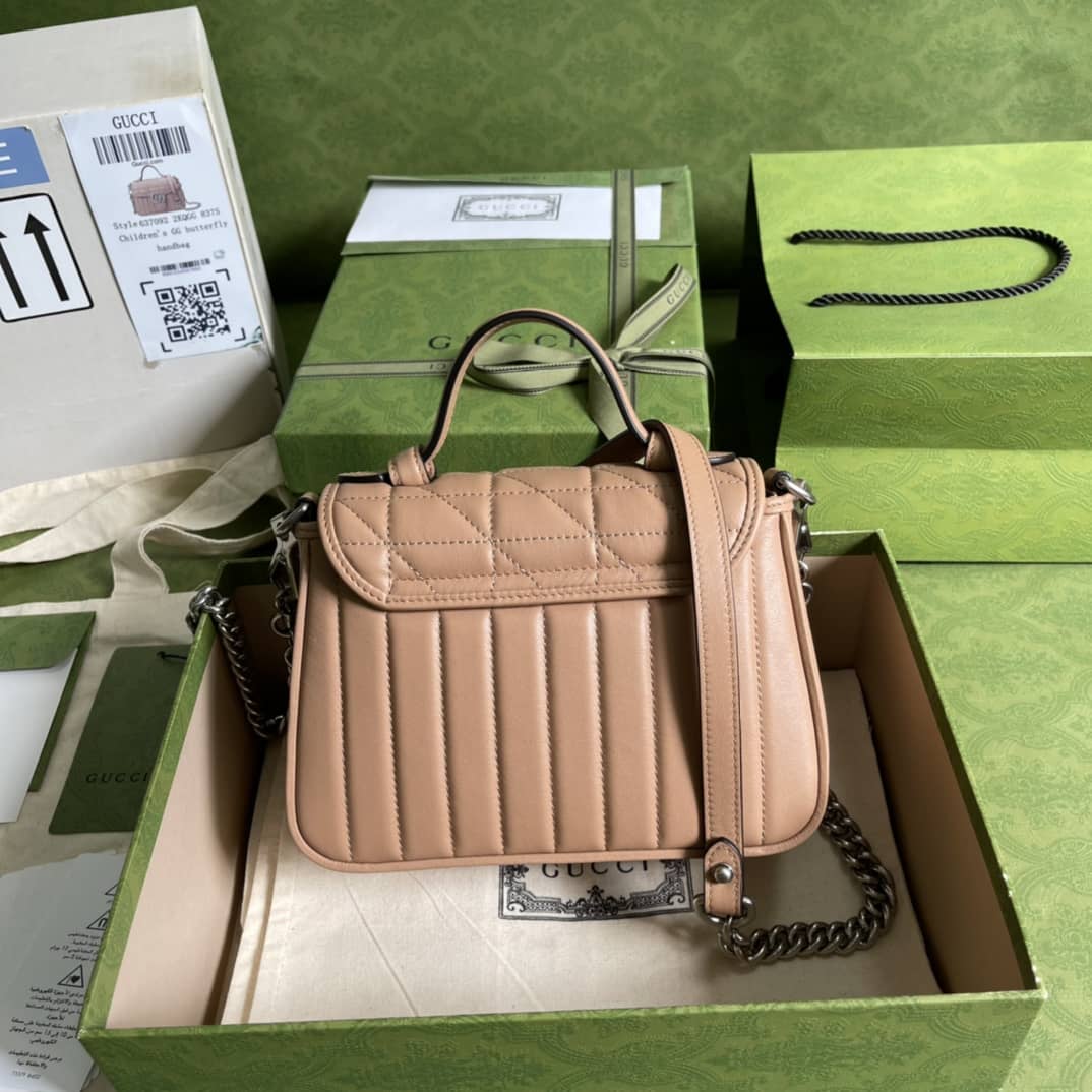 Gvc*1 Marmont GG Mini Top Handle Bag Replica 583571