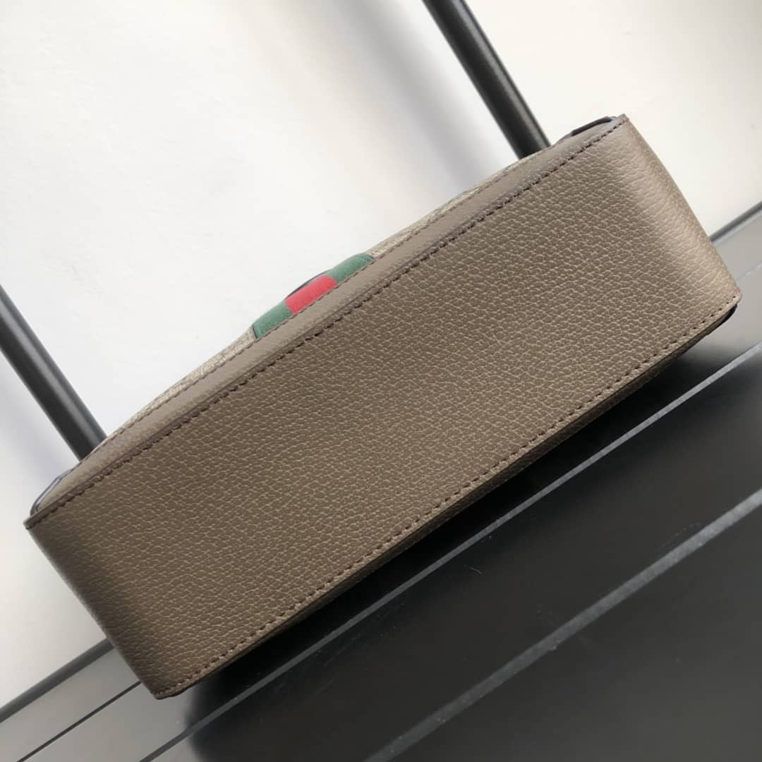 Gvc*1 Ophidia Small GG Shoulder Bag Replica Brown 550622