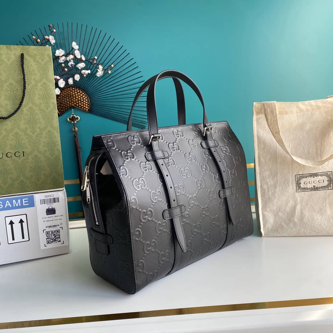 Gvc*1 GG Embossed Tote Replica 625774
