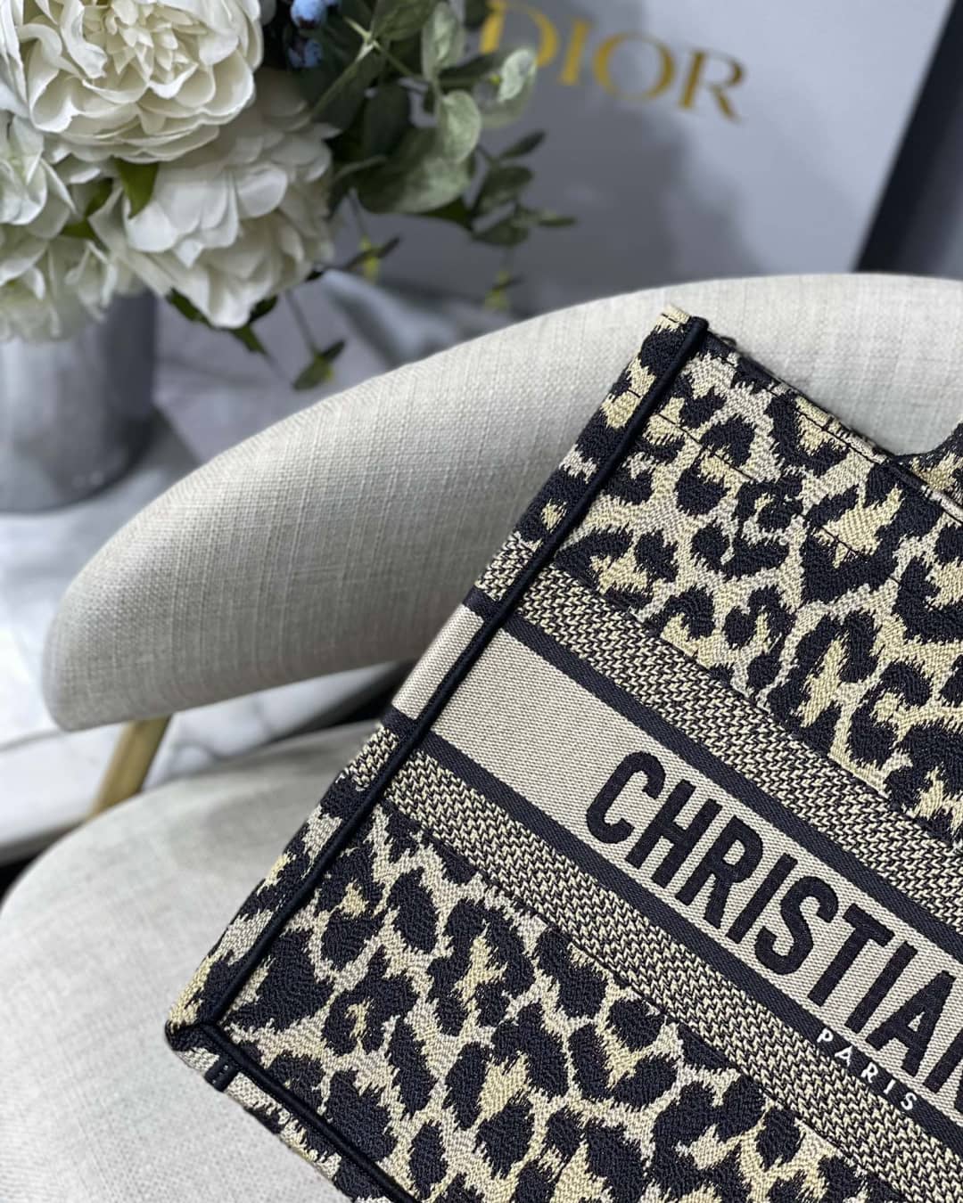 Chr1st1an D10r Tote Bag Dupe CD Book Embroidery