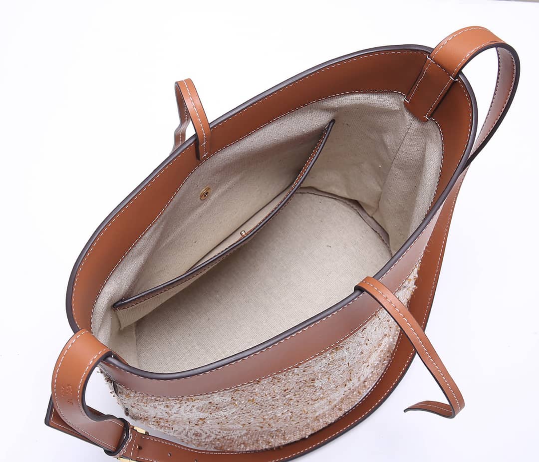 Ce1i*e Triomphe Bag Dupe Canvas Replica Bucket Bag