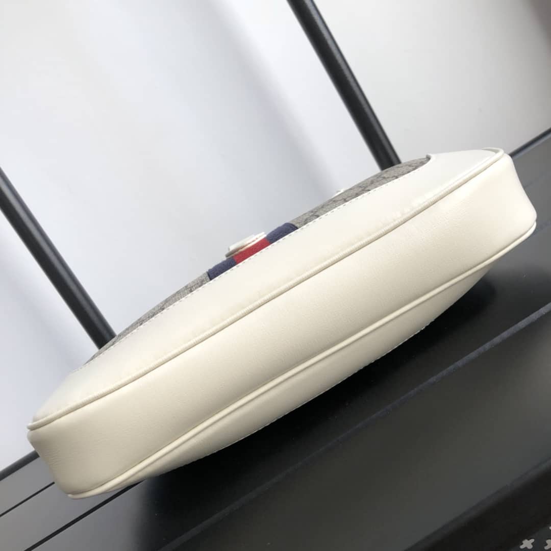 Gvc*1 GG Jackie 1961 Mini Shoulder Bag Replica Gray 637092