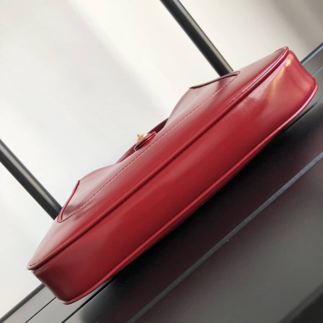 Gvc*1 GG Jackie 1961 Small Hobo Shoulder Bag Replica Red 636709