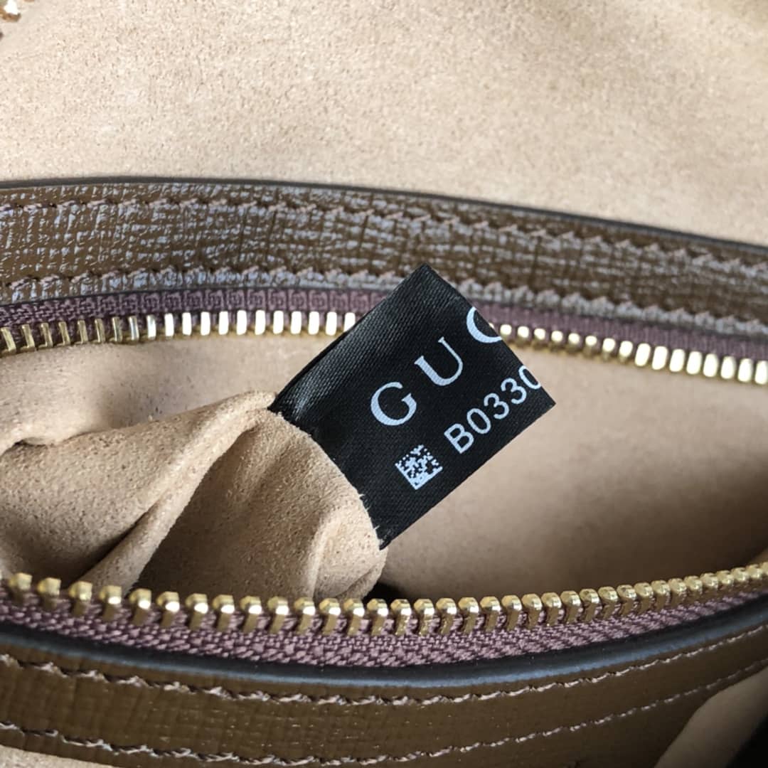 Gvc*1 Horsebit 1955 GG Crossbody Bag Replica Brown 645454