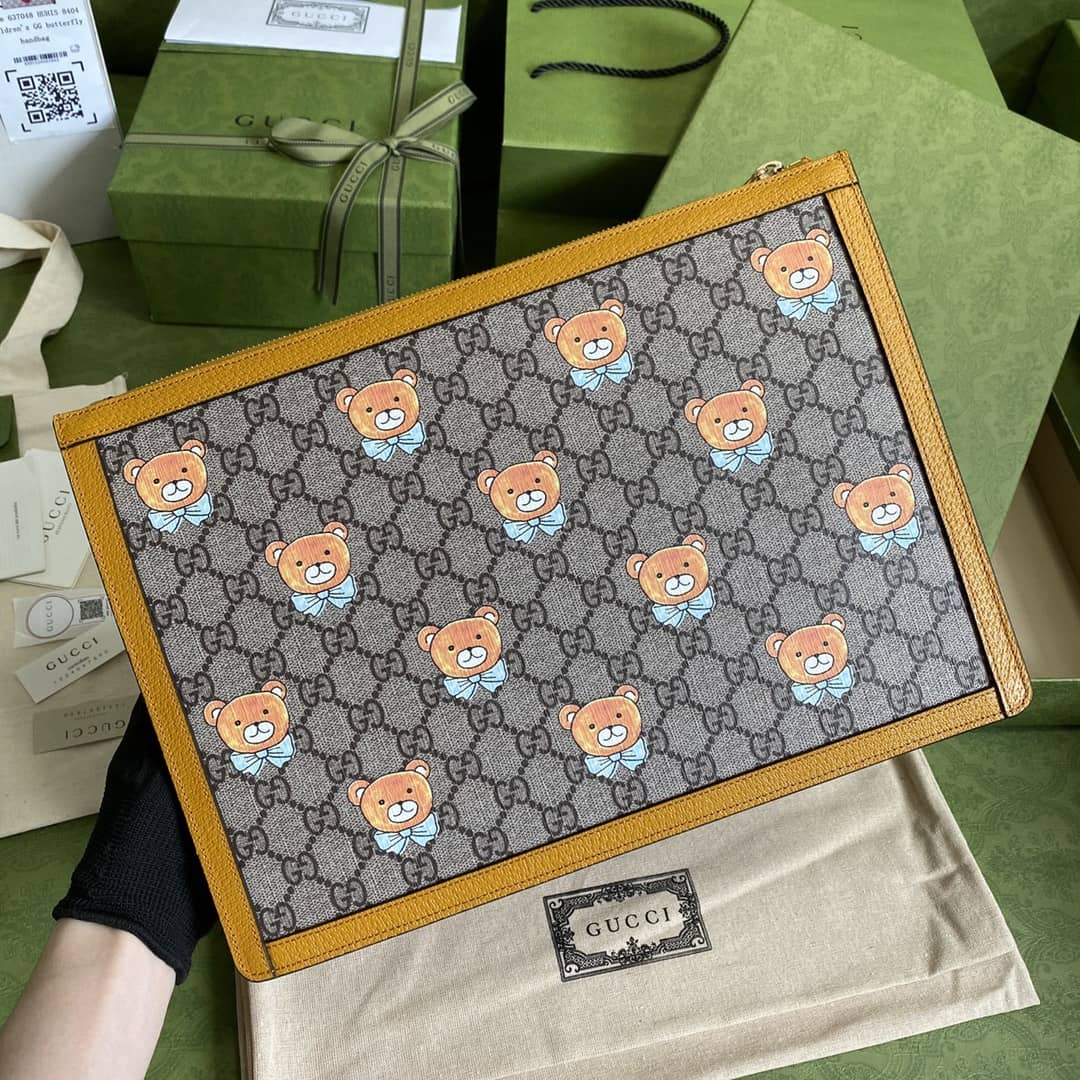 Gvc*1 Kai X Gvc*1 Teddy Bear Print Backpack Replica 660529