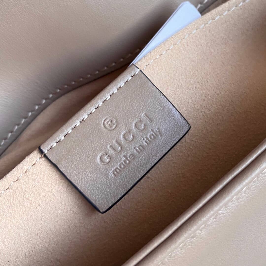 Gvc*1 GG Marmont Mini Matelasse Shoulder Bag Replica Khaki 446744