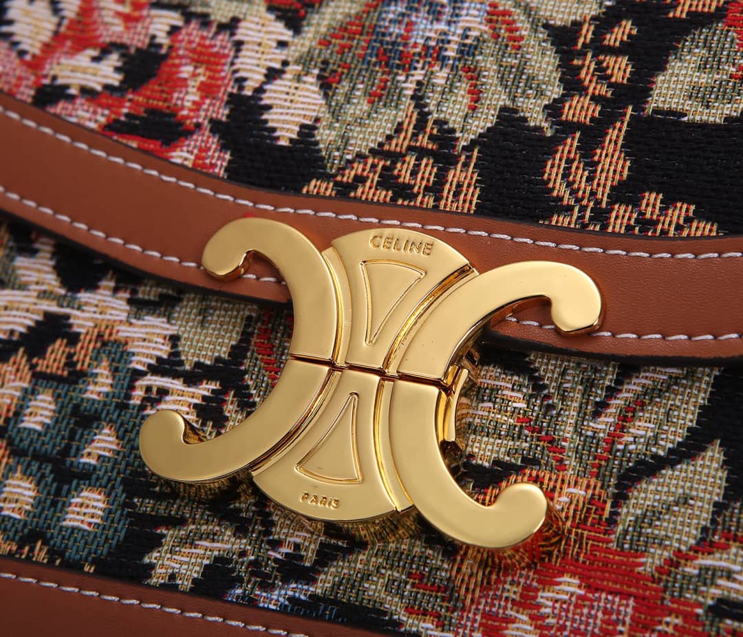 Ce1i*e Bag Dupe Triomphe Teen 18.5cm