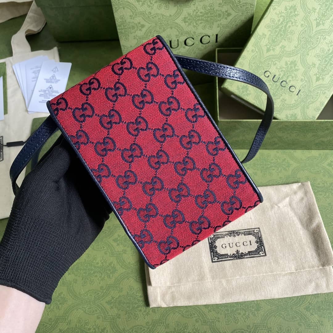 Gvc*1 Double G Pattern Mini Bag Replica 661109