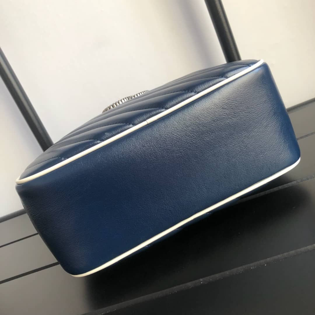 Gvc*1 Bamboo Handle Marmont Shoulder Bag Replica 602270