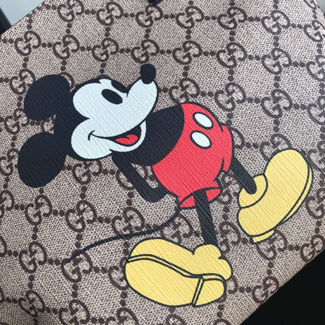 Gvc*1 Children GG Svp*me Canvas Replica Tote Brown 410812