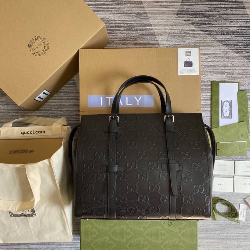 Gvc*1 GG Embossed Tote Replica Bag 625774