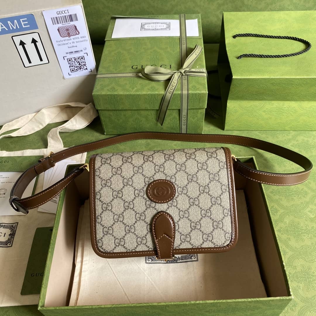 Gvc*1 Interlocking G Mini Shoulder Bag Replica 671620