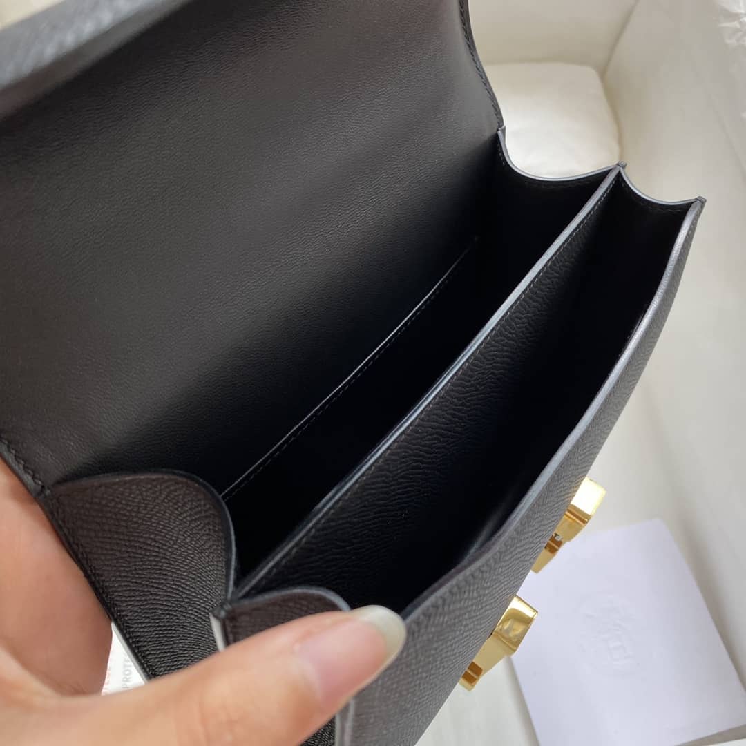 H**me5 Replica Constance Bag 18CM Epsom Leather