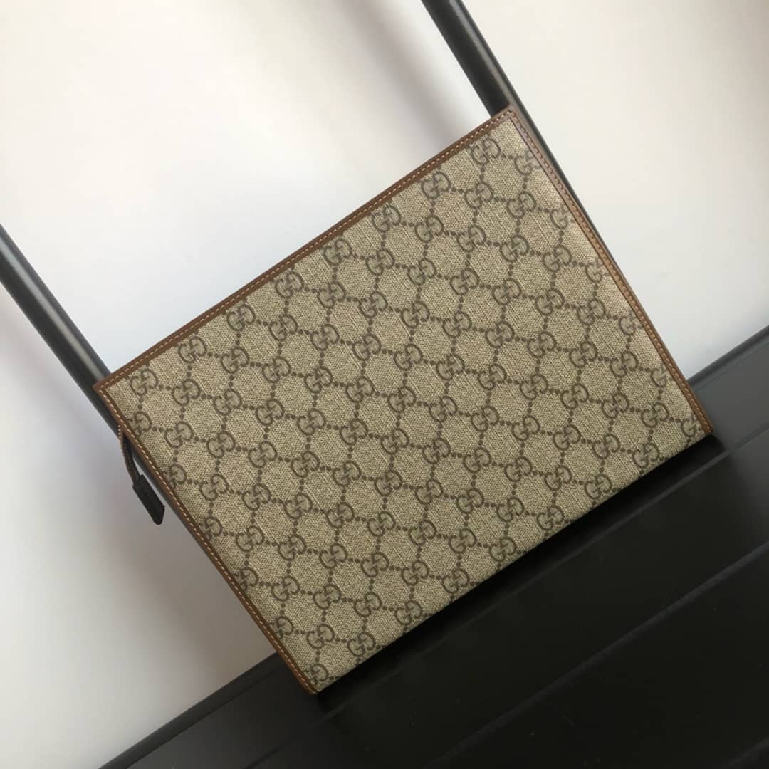 Gvc*1 1955 Horsebit Pouch Replica Brown 621890