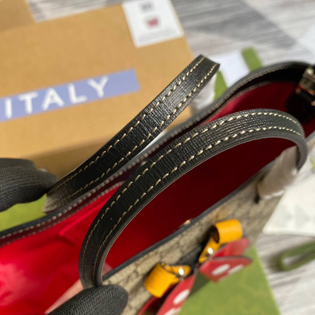 Gvc*1 Ladybug Tote Replica Bag Brown 666288