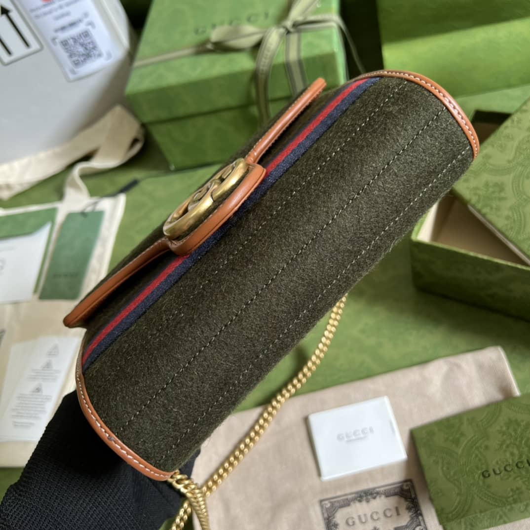 Gvc*1 Marmont GG Matelassé Mini Bag Replica 474575