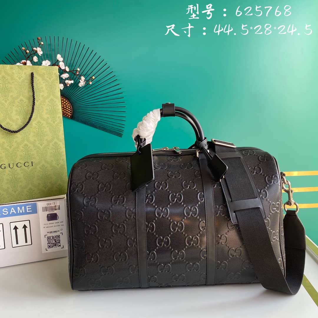 Gvc*1 GG Embossed Duffle Bag Replica 625768