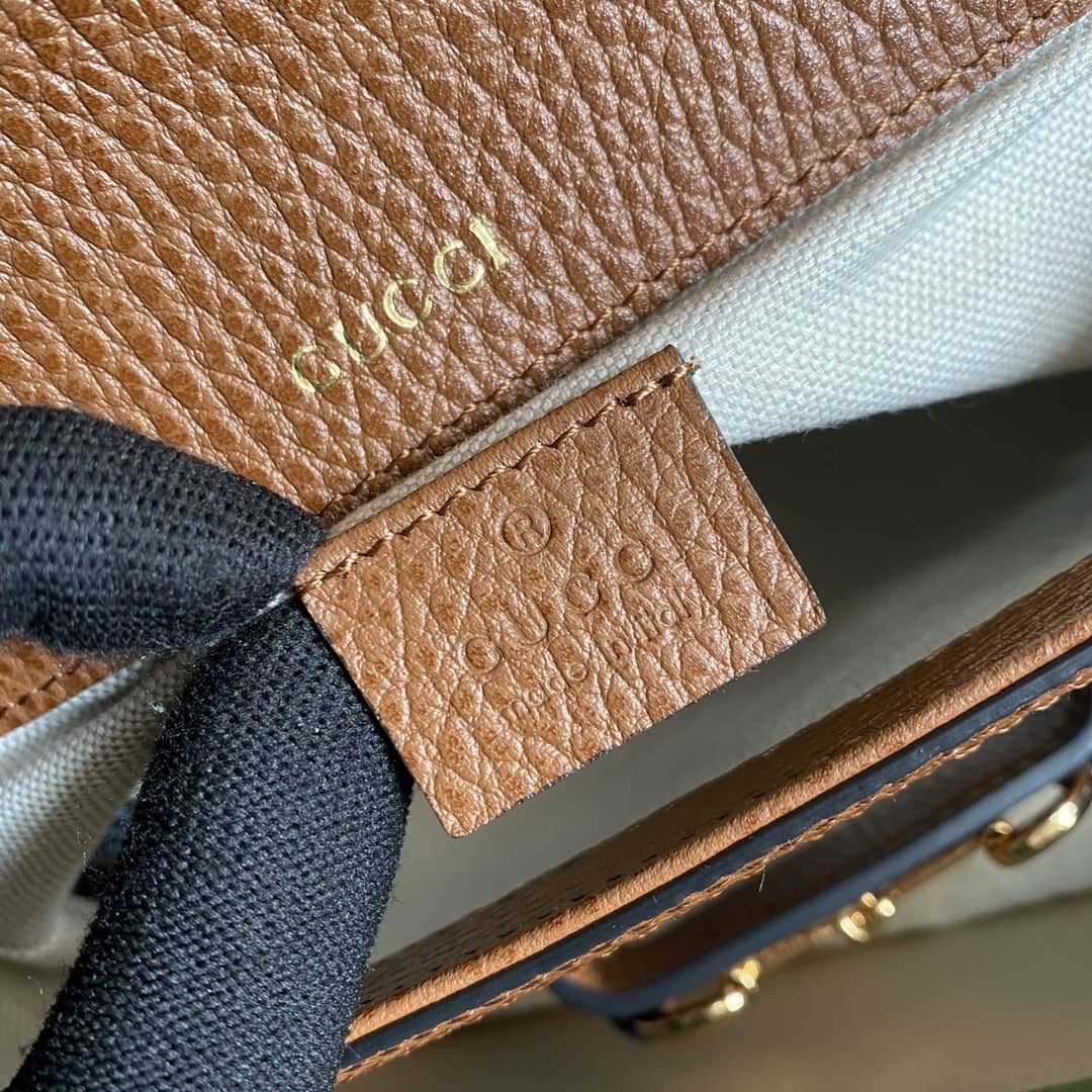 Gvc*1 1955 Horsebit Svp*me GG Canvas Mini Shoulder Bag Replica 658574