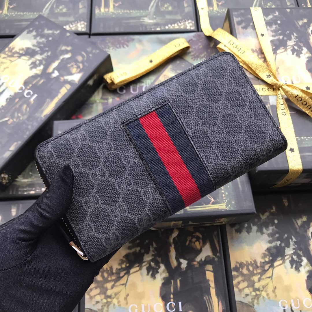 Gvc*1 Web GG Svp*me Around Zip Wallet Replica 408831