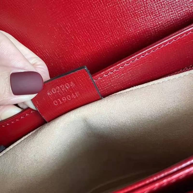 Gvc*1 Horsebit 1955 Shoulder Bag Replica Red 602204