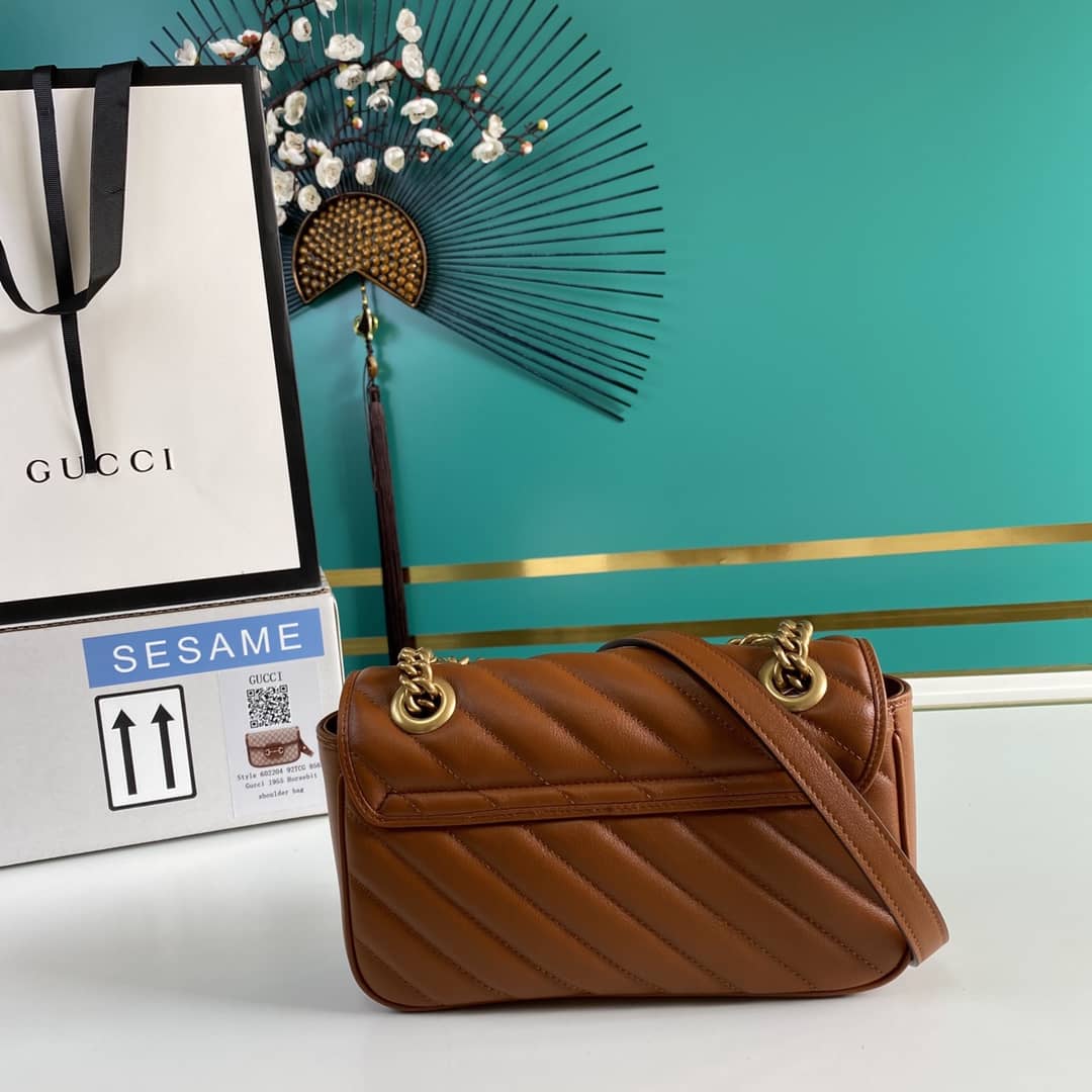 Gvc*1 Marmont GG Matelasse Leather Mini Shoulder Bag Replica 446744