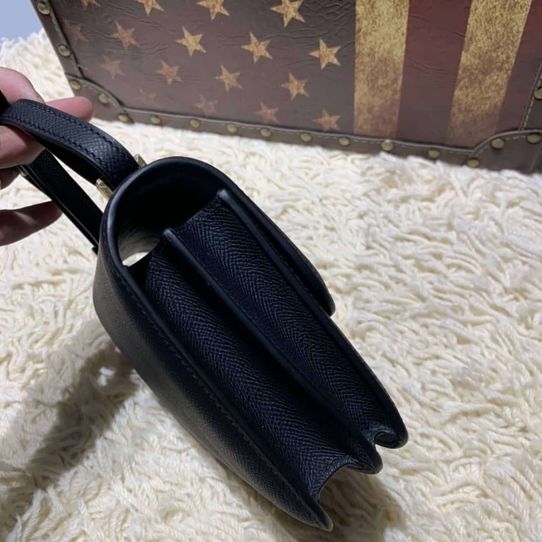 H**me5 Replica Constance Bag 18CM Epsom Leather