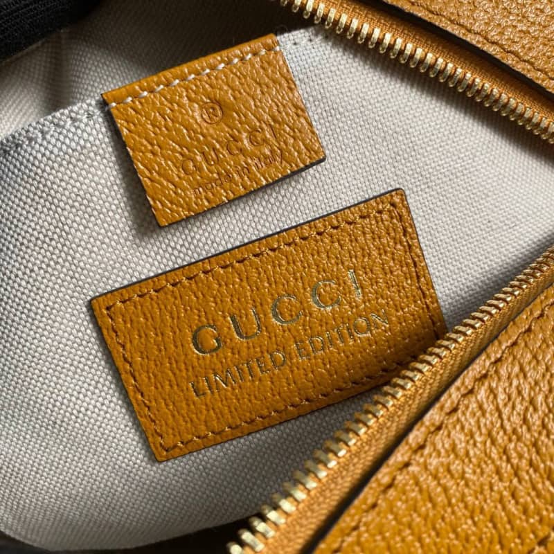 Gvc*1 Svp*me Canvas Camera Bag Replica Yellow 574886