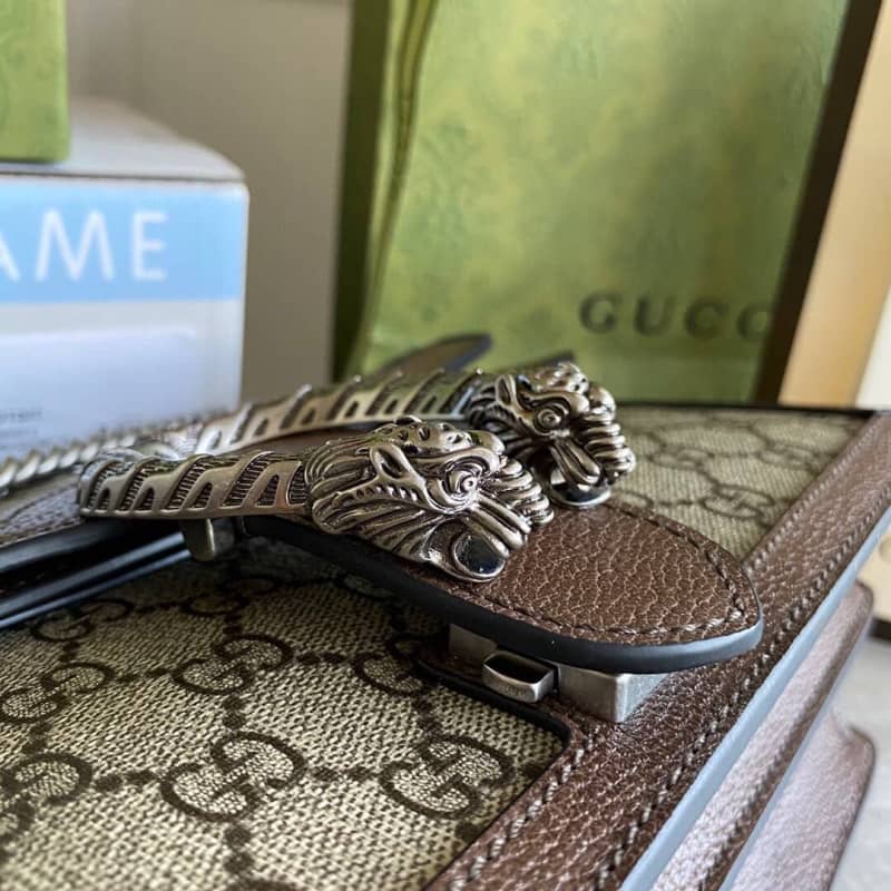 Gvc*1 Dionysus GG Top Handle Bag Brown 621512 Replica