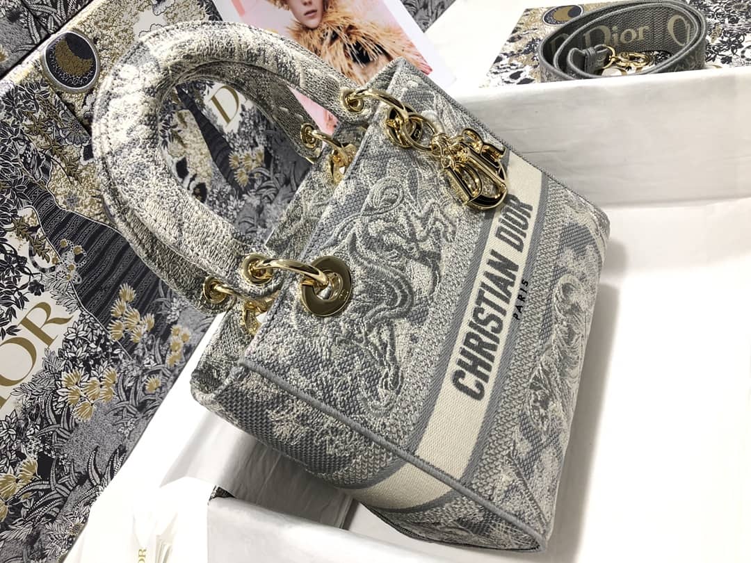 Lady D10r Dupe 24CM Replica Bag