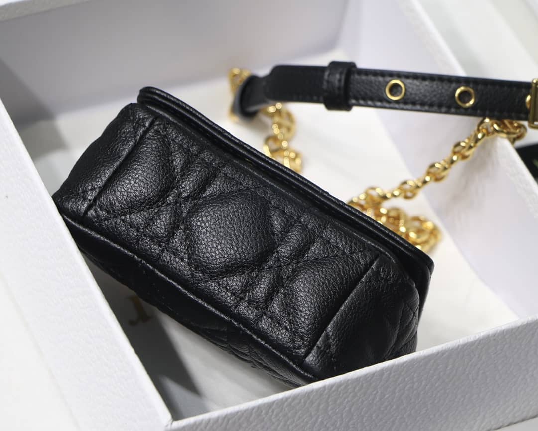 Chr1st1an D10r Micro Caro Calfskin Replica Bag