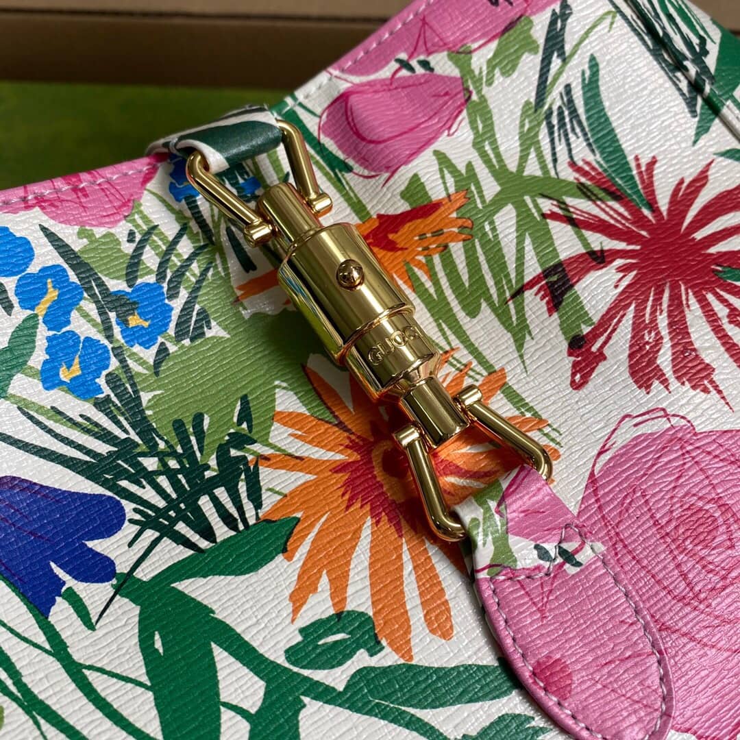 Gvc*1 GG Jackie 1961 Small Hobo Shoulder Bag Replica Colorful 636709