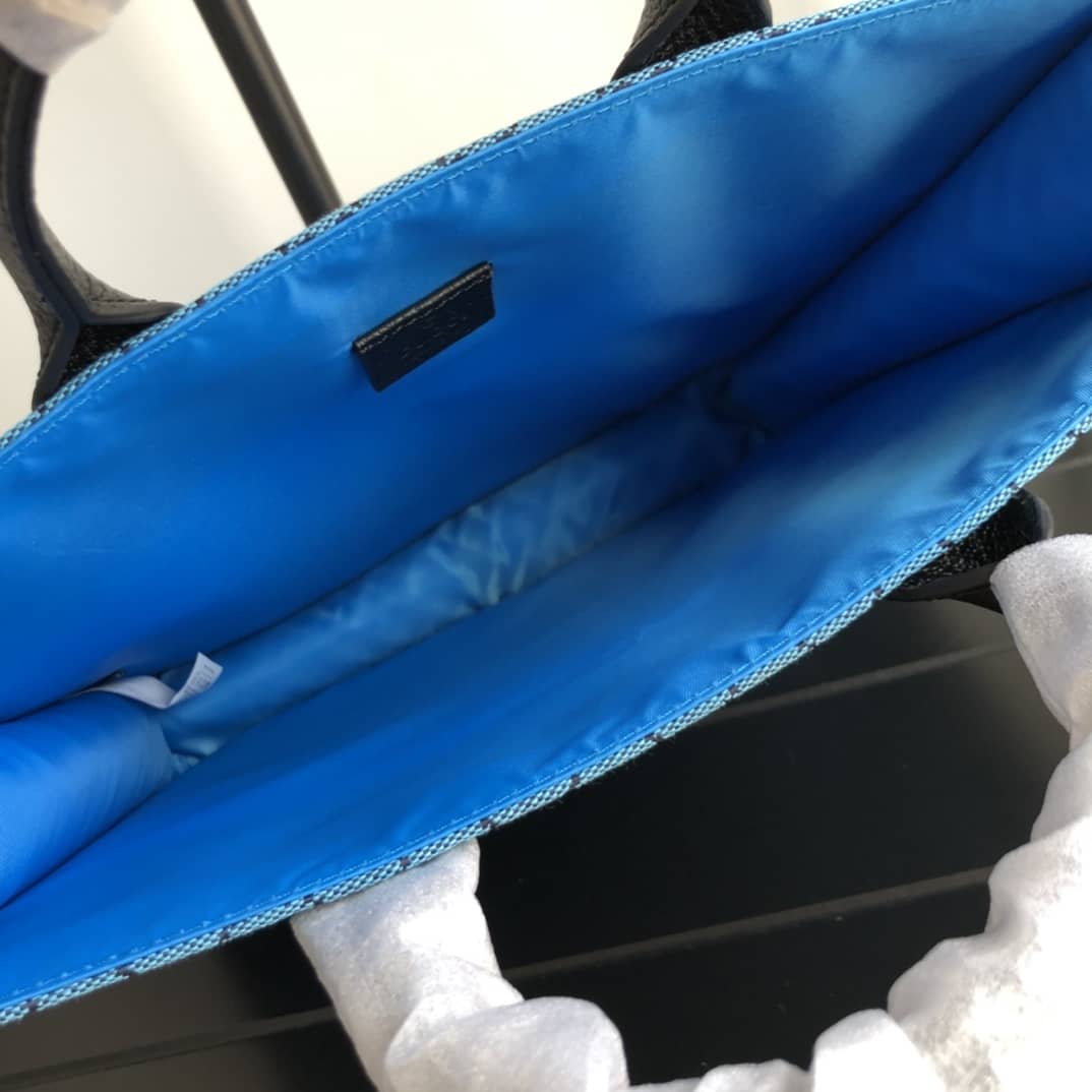 Gvc*1 GG Multicolor Kids Girl Tote Replica Blue 550763