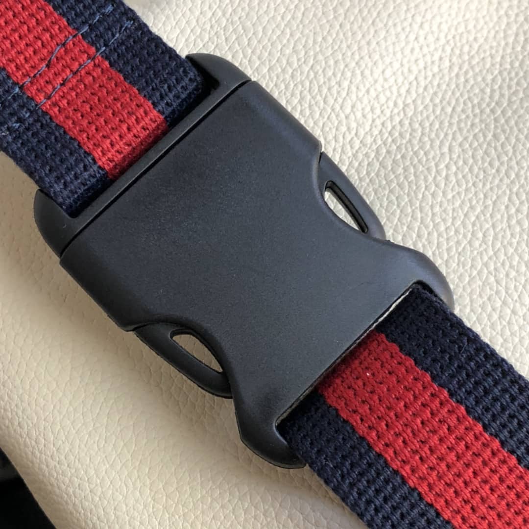 Gvc*1 Print Leather Belt Waist Bum Bag Replica White 493869