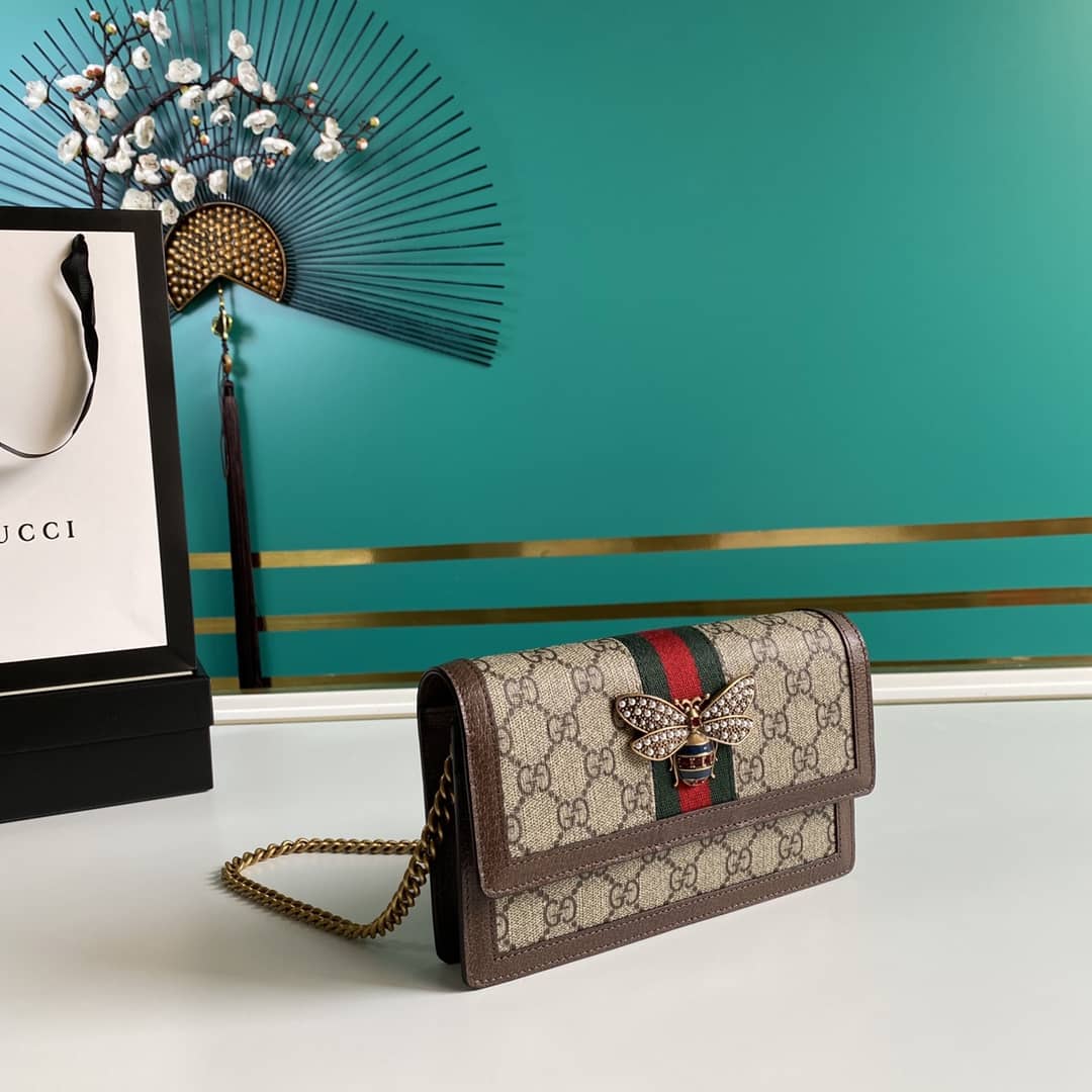 Gvc*1 Queen Margaret GG Shoulder Bag Mini Chain Wallet Replica 476079