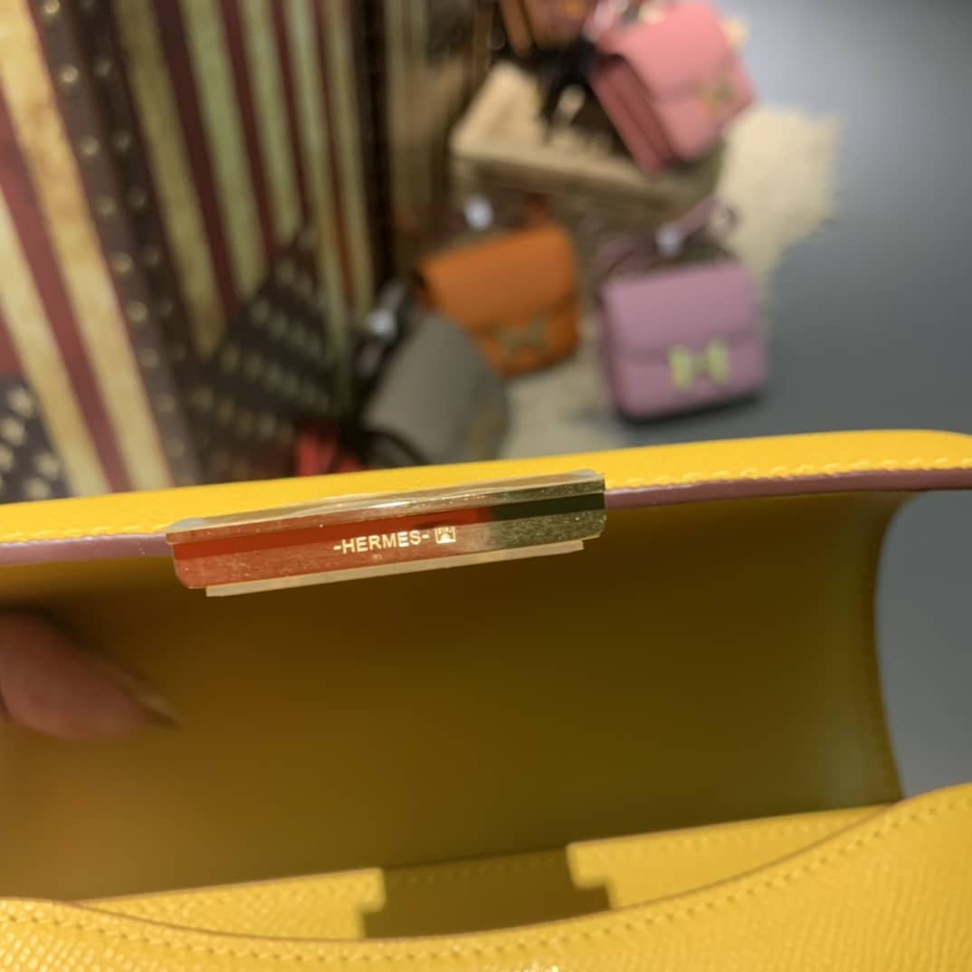 H**me5 Replica Constance Bag 18CM Epsom Leather