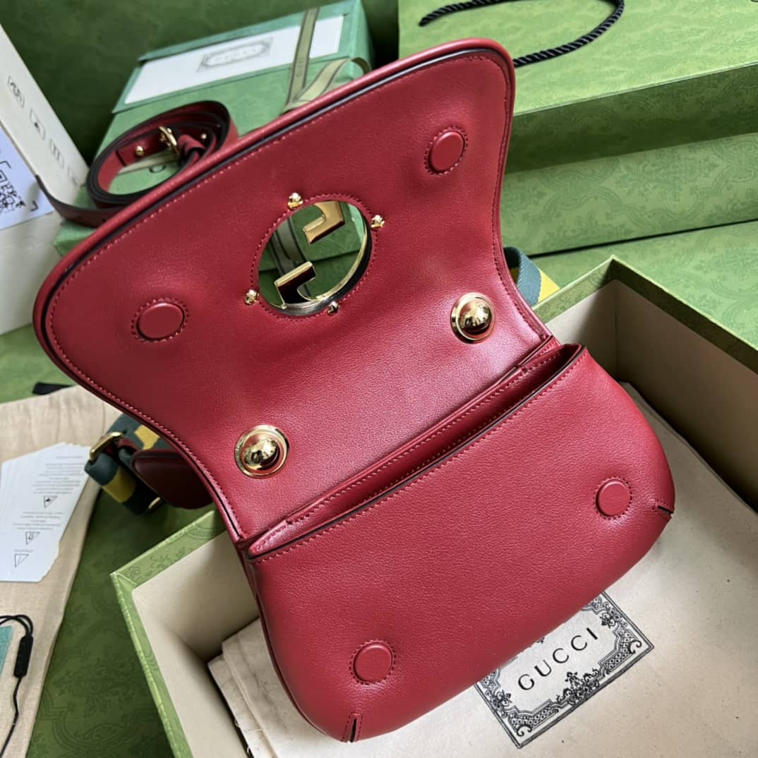 Gvc*1 Blondie Mini Bag Red 698643 Replica Crossbody Bag