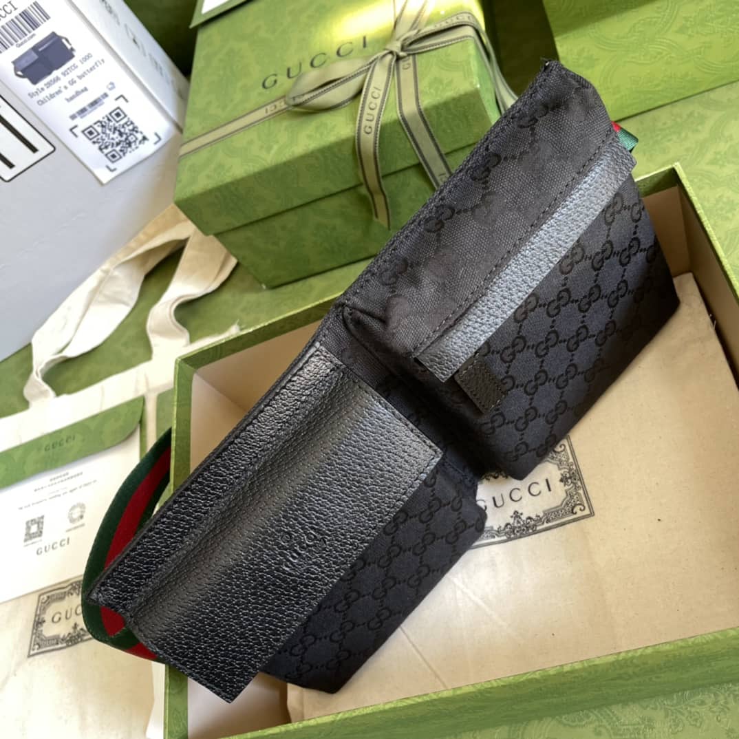 Gvc*1 GG Canvas Waist Crossbody Belt Bag Replica 28566