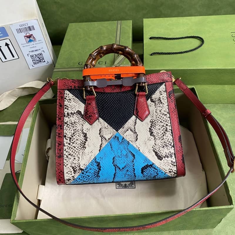Gvc*1 Diana Small Tote Replica Red 660195