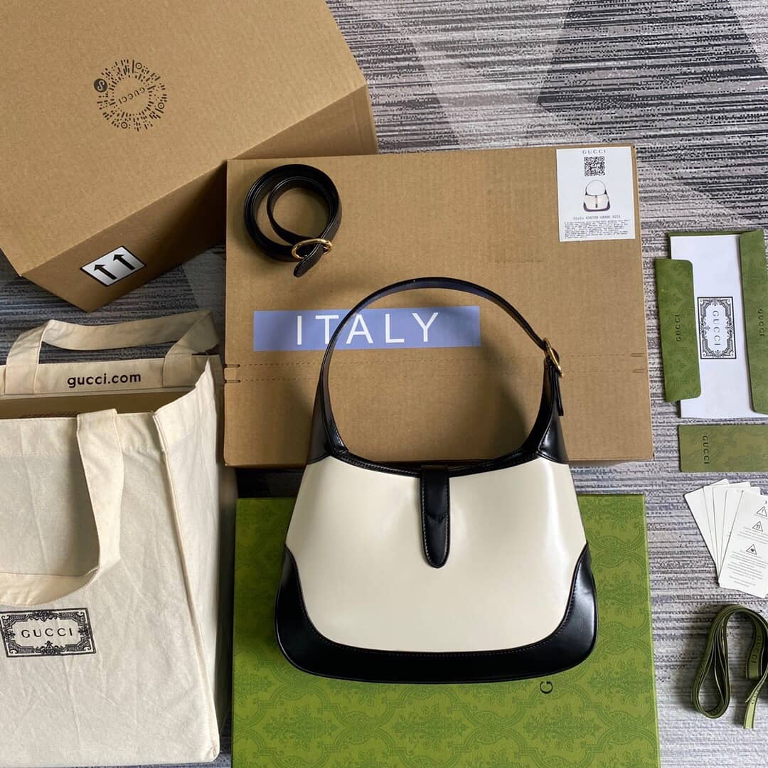 Gvc*1 GG Jackie 1961 Mini Shoulder Bag Replica White 637092