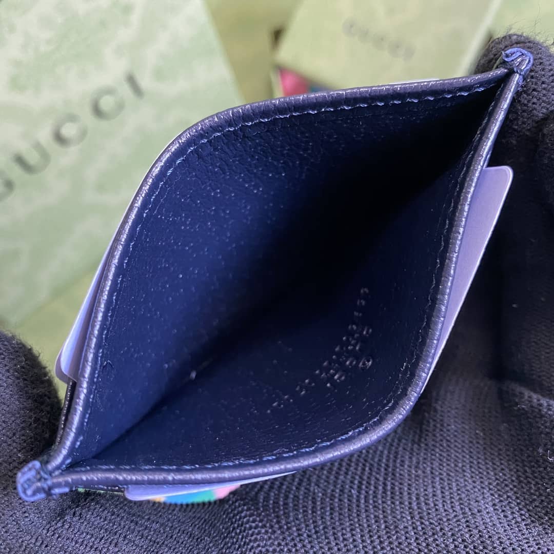 Gvc*1 GG Multicolor Card Case Wallet Replica 659601