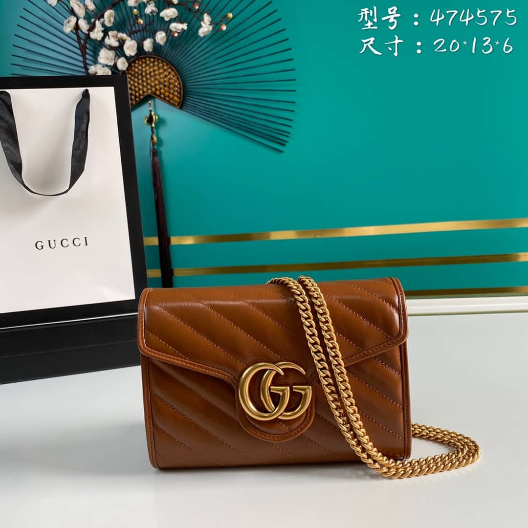Gvc*1 Marmont GG Matelassé Mini Bag Replica 474575