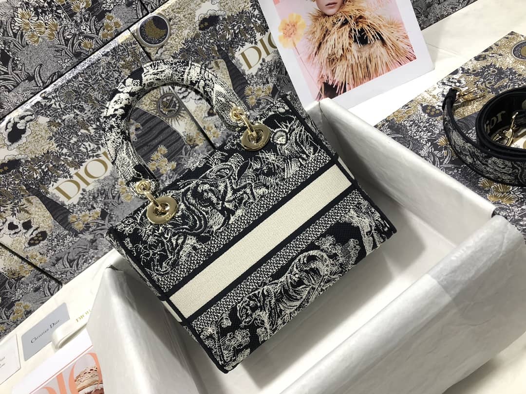 Chr1st1an D10r Lady D10r 24CM Replica Bag