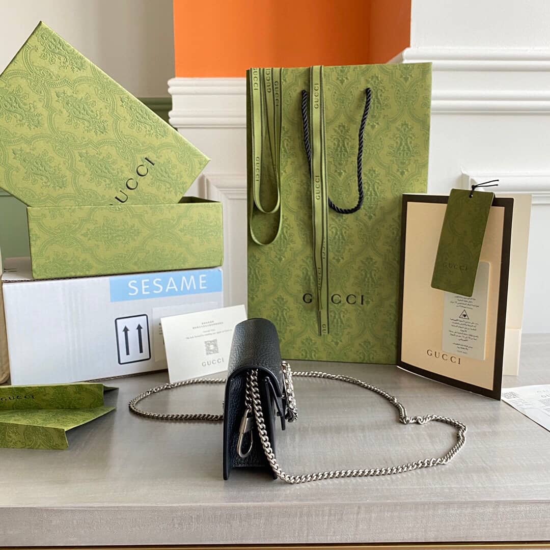 Gvc*1 Dionysus GG Svp*me S*per Mini Bag Replica Black 476432