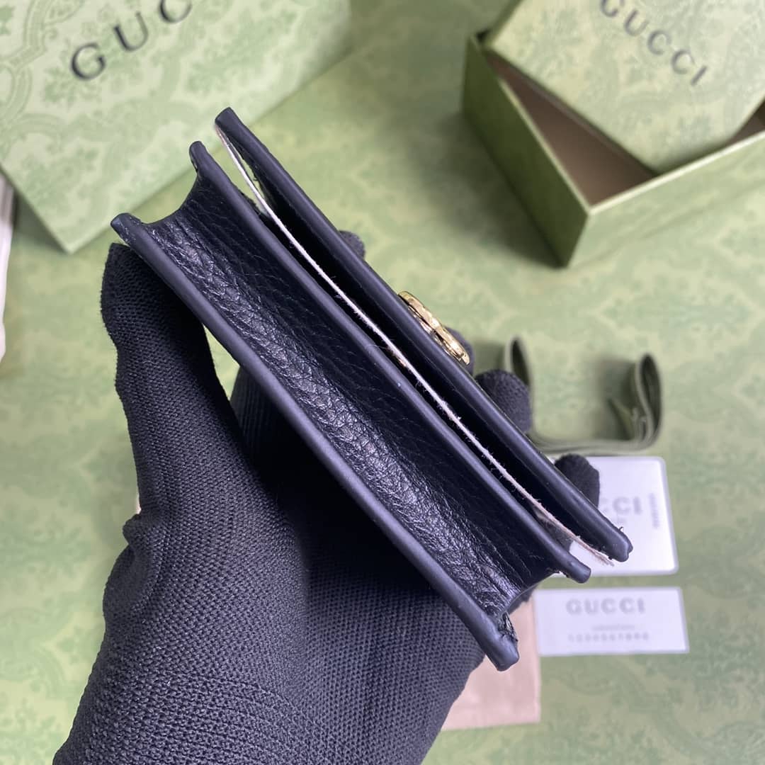 Gvc*1 Marmont GG Card Case Wallet Replica 658610