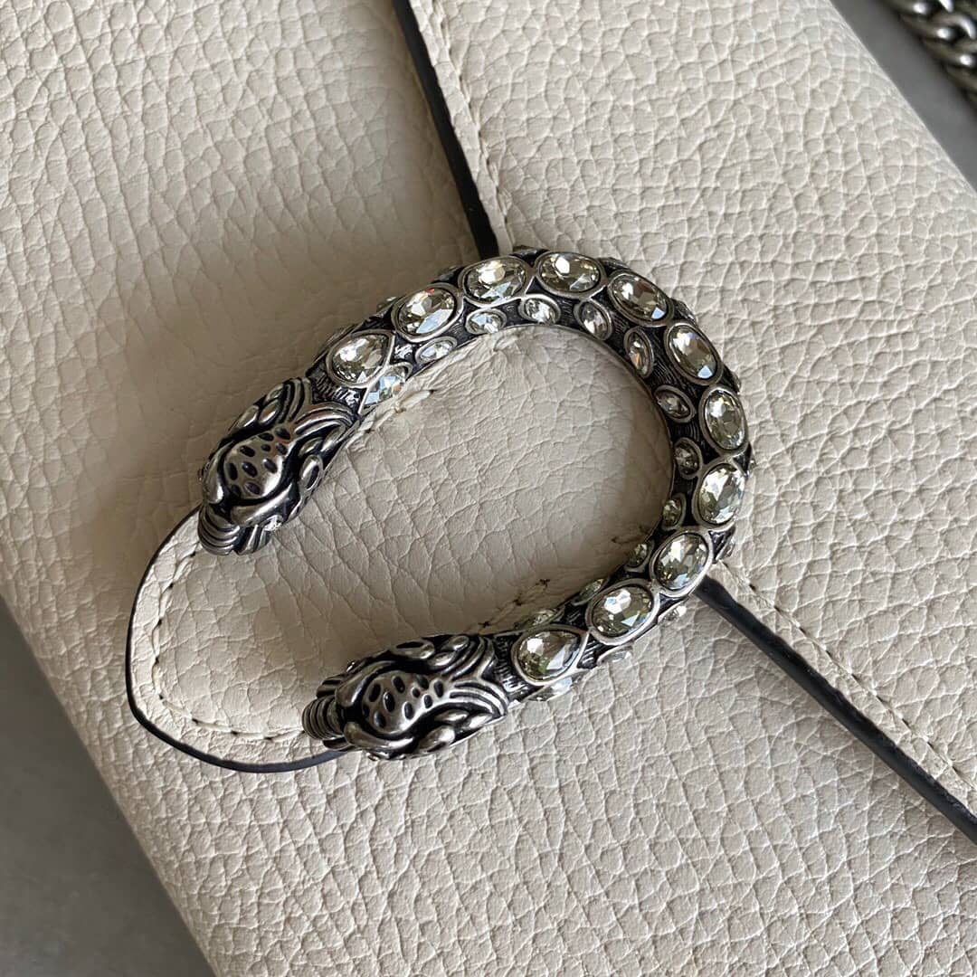 Gvc*1 Dionysus Chain Wallet Shoulder Bag Replica White 401231