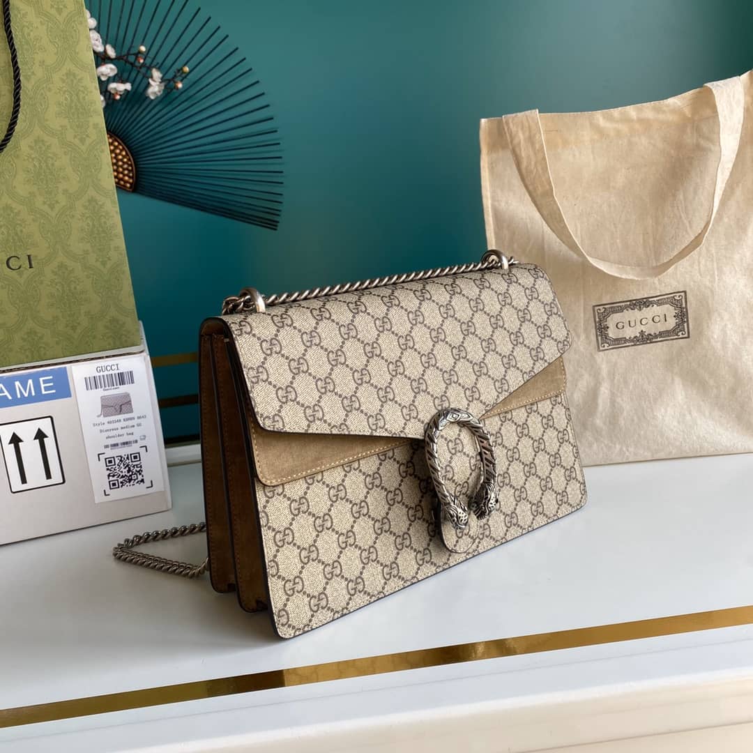Gvc*1 Dionysus Svp*me Monogram Chain Medium Shoulder Bag Replica 403348