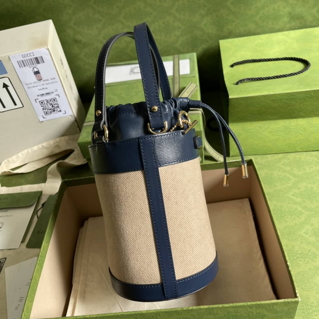 Gvc*1 Horsebit 1955 Small Bucket Bag Replica 637115