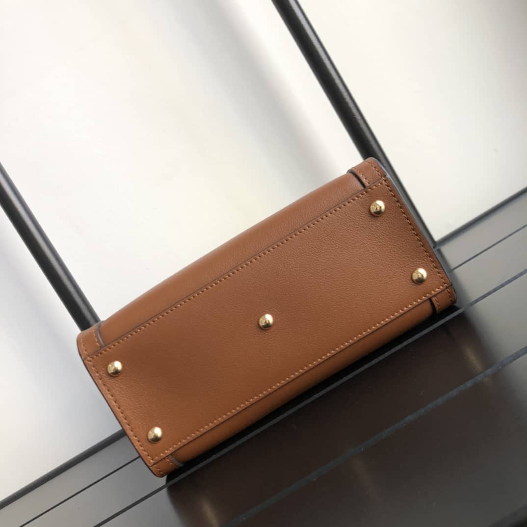 Gvc*1 Diana Mini Bamboo Tote Bag Replica Brown 655661