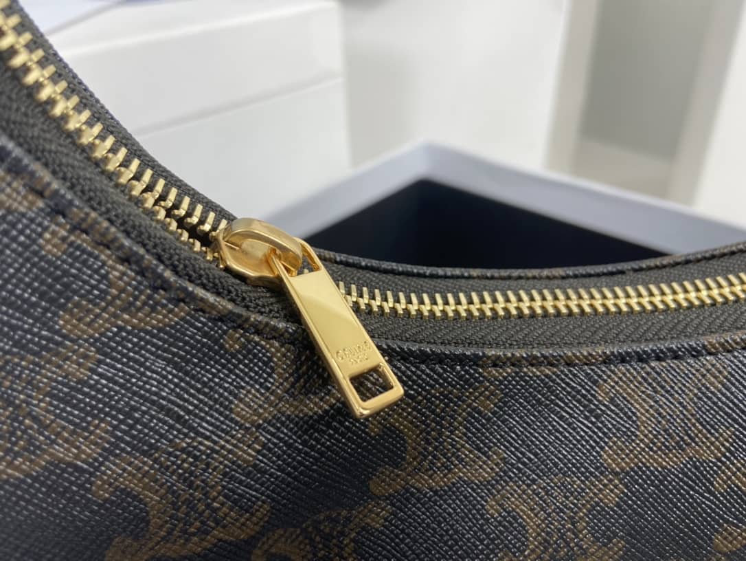 Ce1i*e Triomphe Bag Dupe Ava Triomphe Canvas Replica Hobo Bag